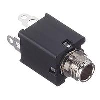 Amphenol Audio ACJS-MVS-3S ຕົວເຊື່ອມໂທລະສັບ 1/4"JACK MTL NUT INSERT W/GRIP PTS