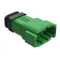 Amphenol SINE Systems ATM04-08PC-SR1GN ຕົວເຊື່ອມ 8 ຂາ Rec Position C ມີ Strn Rlf