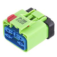 Aptiv 13576036 ການເຊື່ອມຕໍ່ລົດຍນຕະຫລາດ 10 ທາງ ຜູ້ຍິງ APEX 2.8 ປິດສີຂຽວແຈ້ງ CONN