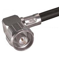 HUBER+SUHNER 16_N-50-7-30/133_NE ຕົວເຊື່ອມ N ມຸມຂວາ ປລັກສາຍສັນຍາຍ (ຜູ້ຊາຍ)