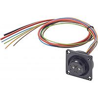 Rosenberger C003-E7-500 ສາຍສະເພາະລົດ RoPD cable assembly slide-in panel jack 4-hole-flange EnergyBus