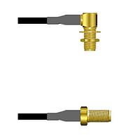 Amphenol Custom Cable Q-2P02V0003060i ສາຍສະບັບ RF SMA-RJB/SMA-SJ G174 60I