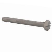 Essentra Components 010256P081 ພັນສລອດດ໌ Pan Slotted Screw, #2-56 Thread, 13/16 Lg