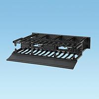 Panduit NM2 ຜູ້ຈັດການສາຍເຄັບສະແດງຮອບ 2RU ຄວາມຈຳນວນສູງ 3.5x19.0x13.1