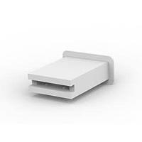 AMP Connectors - TE Connectivity 360041-1 ກອງ .187 FAST TAB CAP N NAT
