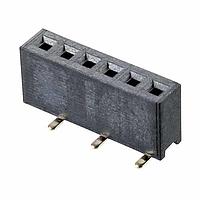 Harwin M50-3140645R ຮອບຮອງ 6 ທາງ SIL VERT SMT SKT T&R