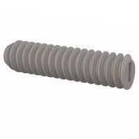 Essentra Components 010632G056 ຊຸດສະກຣູ Set Screw, ຫົວສະກຣູປະເລີດ Slotted Head, ການດືງກະດູກ #6-32, ຄວາມຍາວ 9/16