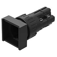 EAO 31-282.0252 ອັກຊວເອຕເຕີ Actuator, oe 16 mm, 18 mm x 18 mm, ແສງສະຫວ່າງ, ສີ່ແຫ່ງ, ສີດຳ, ພລາສຕິກ, 2 NC / 2 NO, ຮັກສາໄວ້, ຂໍ້ຕໍ່ບົດບັນທຶກ