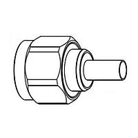 Amphenol RF 172142HEX ຕົວເຊື່ອມ N StraightCrimp Plug RG55, RG142, RG223