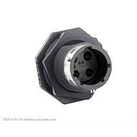 Eaton Souriau-Sunbank UTGX7124PSCR ຮັບສິນຕະປະ Jam nut receptacle, ບໍ່ມີ backshell, ມີ 4 ຕິດຕໍ່ສະກຣູຊາຍຊາຍ, IP68/69K