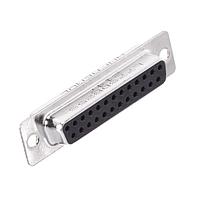 Amphenol Commercial Products L77SDB25S ຮອບຮວມ Receptacle Soc ປົກປ້ອງດ້ວຍກະເປົາທີ່ປົກປ້ອງດ້ວຍຕົ້ນຫົວ 25P solder cup