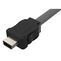 Amphenol Commercial Products ND9ACA2B0G ເຄື່ອງສາຍອິນເດັດທະກຳ Cat 6a ix, ໄພກເທຍລ ix, ປະເພດ A, 2m, 26AWG 8 ສາຍ LSZH, Cat 6A, ທອງ 8u