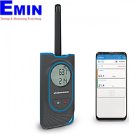 Sauermann Si-HH3 ຂະໜາດກະເປົ໋າ ອຸນຫະພູມ/ເຄື່ອງວັດແທກຄວາມຊຸ່ມຊື່ນ (-20.00 °C ~ 60.00 °C, 0.00 % RH ~100.00 % RH)