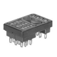 AMP Connectors - TE Connectivity 27E637 ປຸ່ມຕິດຕັ້ງ Relay Sockets SCKT 4POLES PC Stag. PRINTED CIRCUIT BRD