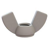 Essentra Components 06M100150WN ກະແຈປົກ Wing Nut, M10 X 1.5 Thread, 18.3mm Height