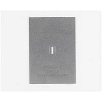 Chip Quik IPC0073-S ປຸ່ມຊ່ອງແລະອາແດບເຕີ DFN-16 ແບບສແຕນເລດສຕີນ Stencil