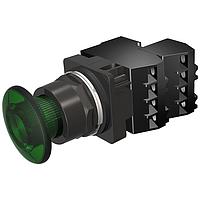 SIEMENS 52BP7CSU Push-Pull 3POS,NEMA4X,MTD,FV 12V,FULL GRN,NCXLB-NC