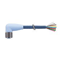 Murrelektronik 7024-17061-3120300 ຕົວເຊື່ອມ M12 ຍິງ 90 ກັບສາຍສະເພາະ F+B PRO, TPE-S 8x0.25 bu UL robot+drag chain 3m