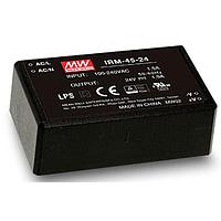 MEAN WELL IRM-45-24 ໂມດູນພະລັງ AC-DC 45.6W 24V 1.9A ຮູບແບບຕິດບົດ PCB