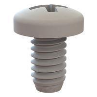 Essentra Components 010832PW028 ກະແຈສະກຣູຟປິລລິບ Pan Phillips, ໝາຍເລກ #8-32 ການດັບກະທົບ, ຄວາມຍາວ 9/32