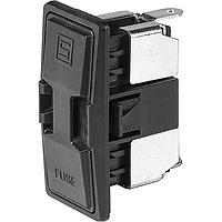 Schurter 3-141-376 ຕົວຢືນປ້ອງກັນໄຟຟ້າ Shock-Safe Fuseholder FXP Shock-Safe High Performance Fuseholder; ຮັບຂະໜາດ 6.3 x 32 mm; ລູກມືສາມາດເຂົ້າເຖິງ Fusedrawer; ການຍຶດໃນແຜ່ນ 3.0 mm