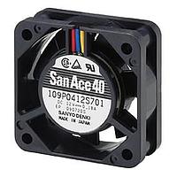 Sanyo Denki 109P0412R7D01 ພັງລົມ Axial DC Axial, 40x40x15mm, 12VDC, Locked Rotor Sensor