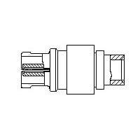 Raychem - TE Connectivity 1757642-1 ຕູ່ມຕໍ່ SMPM STR BACKPLN .047 CABLE PLUG