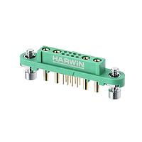 Harwin G125-FV10805F1-2AB2ABP Headers G125 MT FML VRTL 4PW ມີ JACKSCREWS