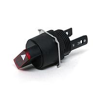 Omron Automation and Safety A165W-T2MR ສະຫນັບສະຫນູນການສະຫນອງ IL RND 2POS MAINT RED SELECT SWCH