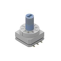 Wurth Elektronik 428521420911 ສະຫນັບສະຫນູນການຫຼຽນຫຼັກ WS-ROSV Rot Swi IP67 10Pos Hor Rd Arrw bl