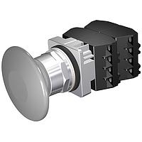 SIEMENS 52PM9V6D ປຸ່ມກົດ PUSHBUTTON,MOM,GRY,2 1/2" PLST,2POS,4BJK