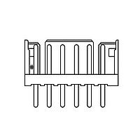 Amphenol Commercial Products G86105111C2EU ກອງຫົວຂໍ້ ແລະ ກອງສາຍສົດຮັບປະກັນຫົວຂໍ້ 2.0mm Pitch STR DIP,1x5Pin,MATTE TIN,NY66,TAIL=3.2mm,ສີ-ທຳມະຊາດ