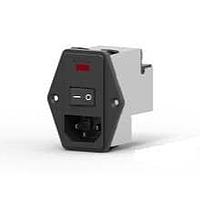 Corcom - TE Connectivity PE0S0SS3B ປະຕູເຂົ້າ 3A ຟິວສ໌ເດີຍວະເທົ່າໜຶ່ງ ຕິດຕັ້ງແບບນອກຟ້າ