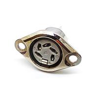 Deltron 630-0510 ຕິດຕັ້ງບ້ອງຕົວຕໍ່ DIN SCKT 5C 60 DEG NKL