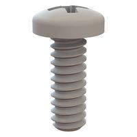 Essentra Components 010632PW037 ກະແຈສະກຣູຟຟິລລິບ Pan Phillips, ໝາຍເລກ #6-32 ການດັບກະທົບ, ຄວາມຍາວ 3/8