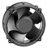 ebm-papst W1G180-AB31-39 ພັງລົມ Axial Fan EC Axial Fan, ຂະໜາດກະທົບ, 220x70mm ຮອງດ, 24VDC, 93W, 4550RPM, 380Pa, Ball, IP44