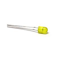 Dialight 521-9673F ເດັດ LED ສີເດັດເດັດ 5MM Y FLANGELESS