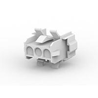 AMP Connectors - TE Connectivity 770047-1 ກອງຮັບສະຫນອງ Receptacle Housings 03P UMNL II CAP FRONT 94VO