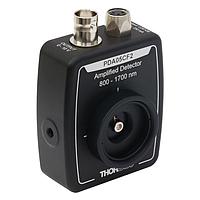 THORLABS PDA05CF2 InGaAs ເຄື່ອງກວດຈັບພາບທີ່ຂະຫຍາຍ (800 - 1700 nm, Fixed Gain, 8-32 / M4 Mounting Holes)