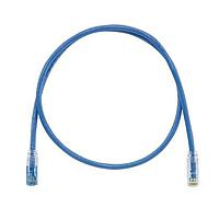 Panduit UTPKSP10BU Cat 6 Keyed Copp Pcord Cat 6, ສີຟ້າ UTP