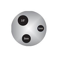 PRESYS IN07 ໃສ່ຫົວສໍາລັບ TA-1200P (1 x 6.0mm, 1 x 8.0mm, 1 x 3/8”)