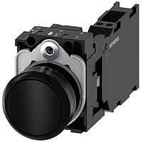 SIEMENS A6X30141520 ສະຫຼຸບສະຫຼຸບມາດຕະຖານ ປຸ່ມກົດ. ສີດຳ