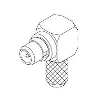 Molex 73415-1123 ຕູ້ຕໍ່ RF MMCX PLUG R/A CABLE RG316