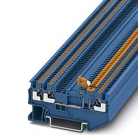 PHOENIX CONTACT 3210312 ບລັອກຂໍ້ຕໍ່ສະແຕນເດັກ Knife Disconnect Terminal Block PT 1,5/S-TWIN-MT BU