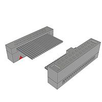 Samtec FFSD-10-D-08.00-01-N-R ປະຕູສ່ອງ IDC ສາຍສະເພາະ .050" Low Profile Tiger Eye(TM) ການປະກອບສາຍສະເພາະ IDC Ribbon