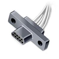 Amphenol Canada M83513/08-D04 ຂໍ້ຕໍ່ Micro-D 25 PLUG (PIN), WIRE