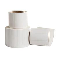 HellermannTyton TAG15T3-DTH ເປັນແລບທີ່ຖ່າຍໂອນຄວາມຮ້ອນ Thermal Transfer Label Thermal Transfer Labels, 1.0" x .50", 3 Across, PET, ສີຂາວ, 10,000/ລົດ