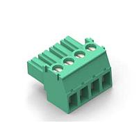 AMP Connectors - TE Connectivity 1-1986371-6 ປລັກ StrPlug 3.5mm ສີຂຽວ LH 16