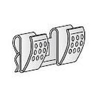 Eagle Plastic Devices 12BH202-GR ຄລິບແບດເຕີຣີ AAA/N SNP-ON DBL CL