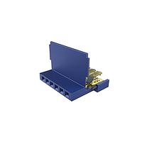 Amphenol FCI 65801-035LF ຕົວເຊື່ອມ Clincher™ Flex Connectors, ການປະກອບ Receptacle, ບັນດາດຽວ, 6 ຕຳແໜ່ງ, ຊ່ອງຫຼິ້ນ 2.54mm (.100in)